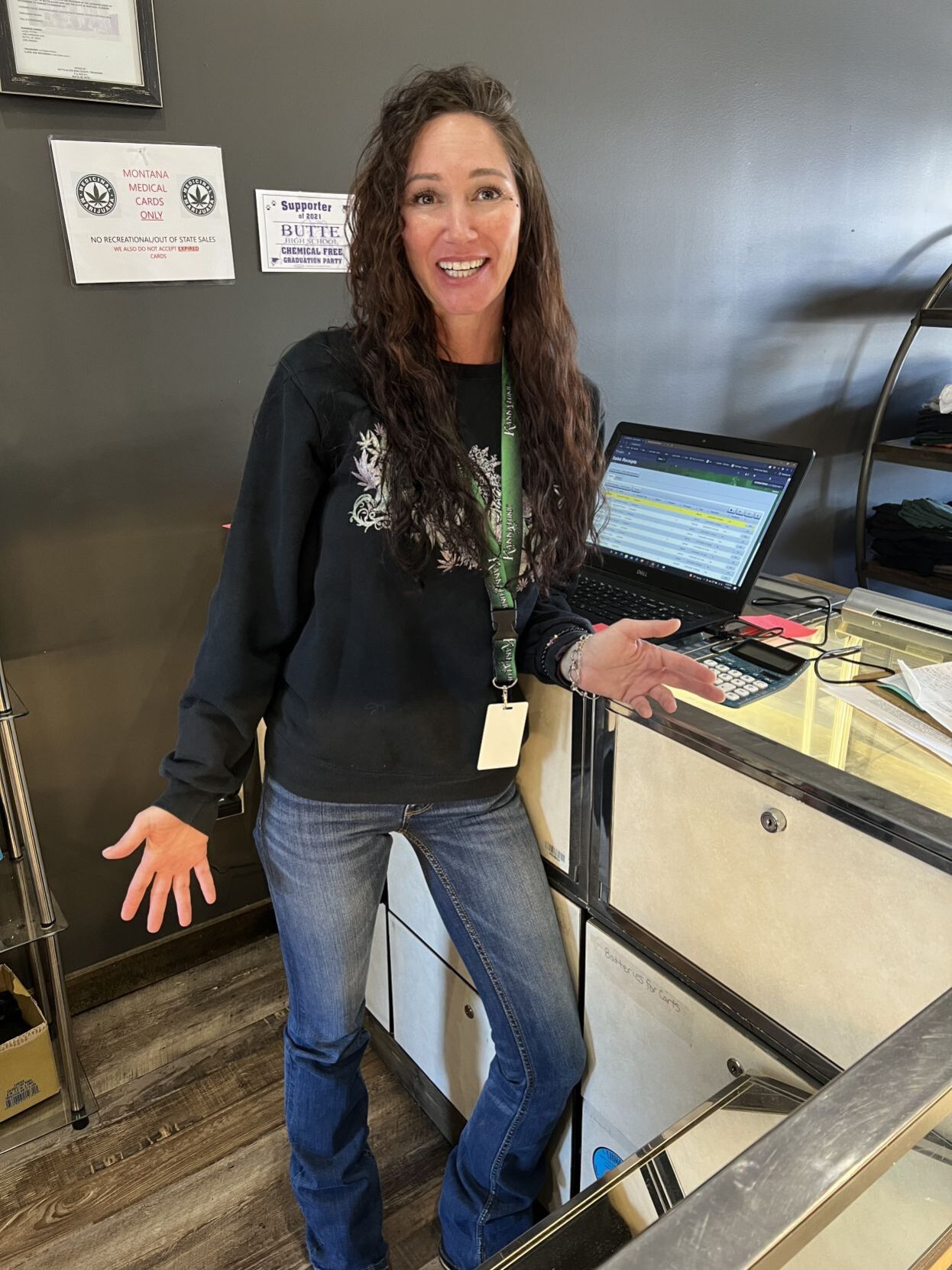Lacee Monique, owner of Kannatonic Dispensary